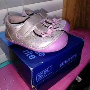 Polka dot Stride Rite's